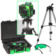 Лазерний рівень 4D Stif Germany BL-16XL (штатив, 2 акумулятори в комплекті)
