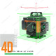 Лазерний рівень Horizont 4D Pro Line