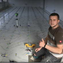 Лазерний рівень нівелір 4D Stif BL-16XL + Штатив у подарунок