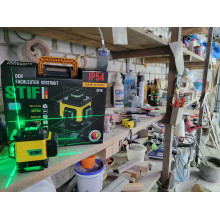 4D Лазерний нівелір Stif BL-16 + Штатив у подарунок 4D Лазерний нівелір Stif BL-16 + Штатив у подарунок